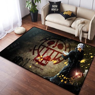 Anime Carpet, Trafalgar Law Rug, One Piece Characters Rug, A particularly unique collection with diverse sizes