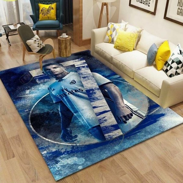 Cristiano Ronaldo Themes Rug, CR 7 Rug, Football-Themed Home Decor Carpets, Diverse Designs and Sizes 04