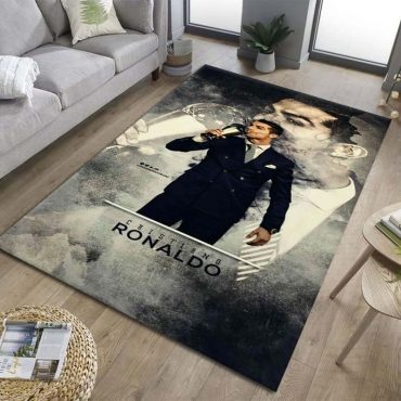 Cristiano Ronaldo Themes Rug, Football Player Rugs, Football-Themed Home Decor Carpets, Diverse Designs and Sizes 11