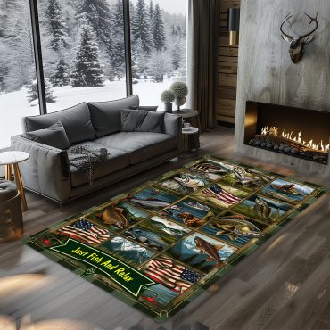 Deer rug Hunting Rug Deer Hunting Rugs Whitetail deer Hunting season Fishing rug Duck hunting Wild turkey hunting rug Carpet camouflage Bear carpet Rustic Carpet Cabin Rug for Home Décor 20