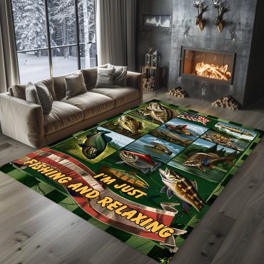 Deer rug Hunting Rug Deer Hunting Rugs Whitetail deer Hunting season Fishing rug Duck hunting Wild turkey hunting rug Carpet camouflage Bear carpet Rustic Carpet Cabin Rug for Home Décor 21
