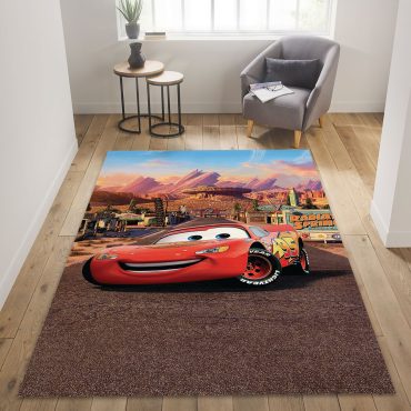 Mcqueen Car Rugs for Teen Boys Playroom, Kids Play Rug, Diverse Styles and Sizes 02