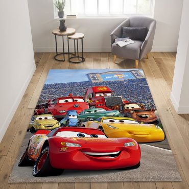Mcqueen Car Rugs for Teen Boys Playroom, Kids Play Rug, Diverse Styles and Sizes 03
