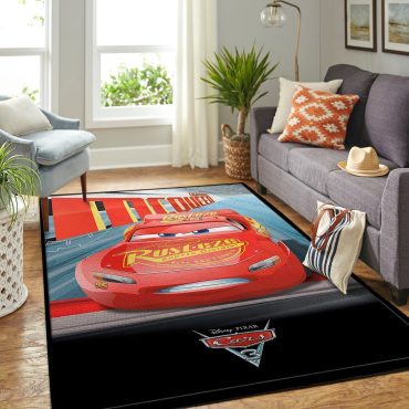 Mcqueen Car Rugs for Teen Boys Playroom, Kids Play Rug, Diverse Styles and Sizes 12