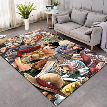 One Piece Characters Rug, Anime Carpet, A uniquely diverse collection with various sizes 04