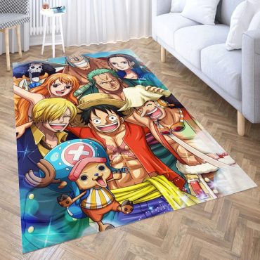 One Piece Characters Rug, Anime Carpet, A uniquely diverse collection with various sizes 09