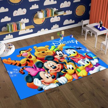 Pooh Rugs for Kids Room Decor, Diverse Designs and Sizes 45