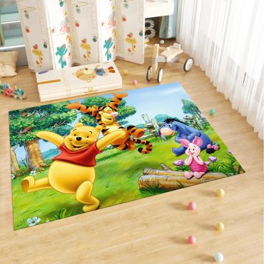 Pooh Rugs for Kids Room Decor, Diverse Designs and Sizes 48