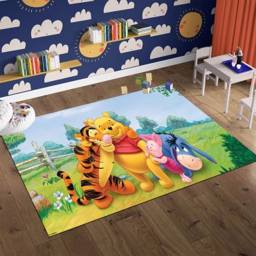 Pooh Rugs for Kids Room Decor, Diverse Designs and Sizes 50