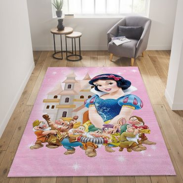 Snow White Rug, Disney-themed princess room carpets, Diverse designs and sizes 01