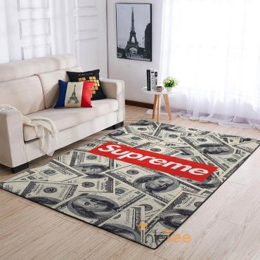 Supreme Dolla Area Rug  Area Rug Decor room Carpet rugs carpet home rugs decor 3x5 4x6 5x8 5.2x 9 ft Non-Slip Carpet for Bedroom