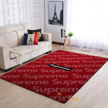 Supreme Red Area Rug  Area Rug Decor room Carpet rugs carpet home rugs decor 3x5 4x6 5x8 5.2x 9 ft Non-Slip Carpet for Bedroom