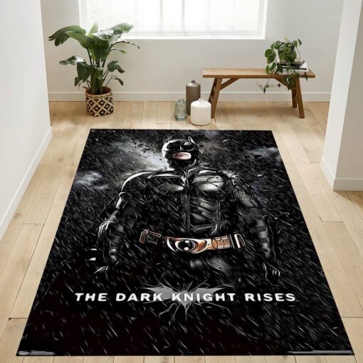 The Dark Knight Rises Batman RugBatman Arkham Knight Gaming Collection Rugs, Collection of super hero Batman Rugs, Diverse Designs and Sizes