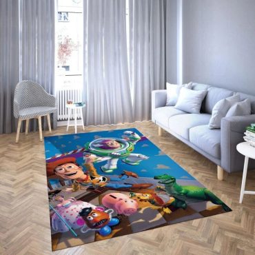 Toy Story Rug, Disney-themed princess room carpets, Diverse designs and sizes 06