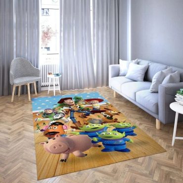 Toy Story Rug, Disney-themed princess room carpets, Diverse designs and sizes 07