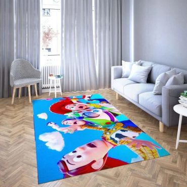 Toy Story Rug, Disney-themed princess room carpets, Diverse designs and sizes 11
