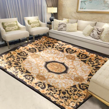 Luxury Versace living room carpet and rug  Area Rug Decor room Carpet rugs carpet home rugs decor 3x5 4x6 5x8 5.2x 9 ft Non-Slip Carpet for Bedroom