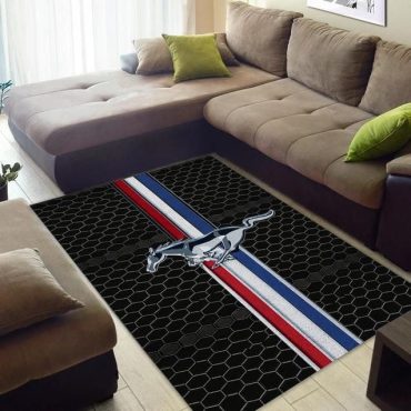 Horse Area Rug For Bed Room Horse-themed Non-Slip Carpet Various Styles and Sizes