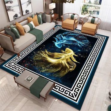 New 3D Cartoon Animals Butterfly Carp Floor Mat Door Mat Anti-slip Mat Carpet Bedroom Living Room Home Decoration 20