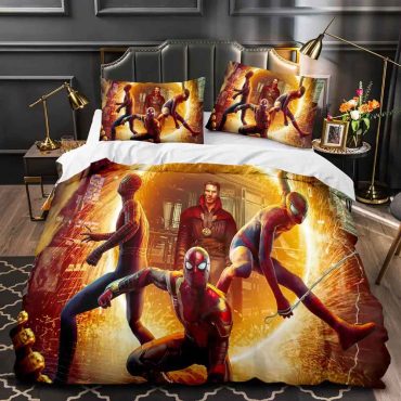 Avengers Spider-Man Superhero Bedding Set Duvet Covers Spiderman Bed Sheets Sets  Twin Full Queen King Size Diverse Design and Materials 13