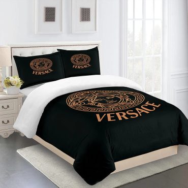 Bronze Versace Bed Set Diverse Design and Materials