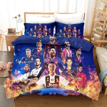 CAYBES Lionel Messi Duvet Cover Comfortable Bedding Set Bedroom Decor Diverse Design and Materials