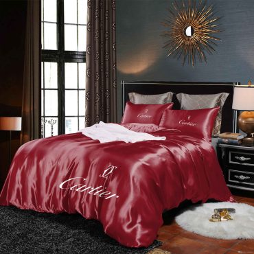 Cartier Brand Bedding Set Duvet Cover Luxury Brand Bedding Sets For Bedroom Diverse Design and Materials
