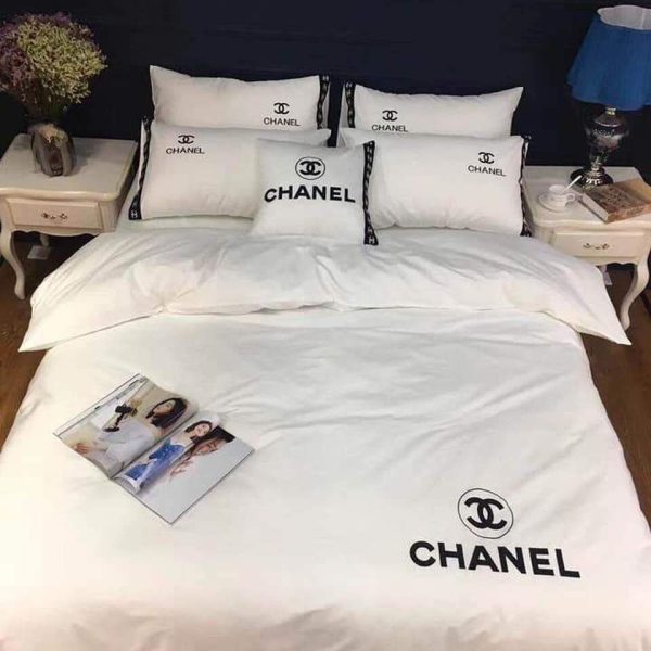 Chanel Logo Custom 3D Customized Bedding Sets Duvet Cover Diverse Design and Materials
