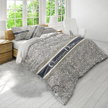 Christian Dior Bed Set Duvet Cover Bedding Set  Diverse Design and Materials