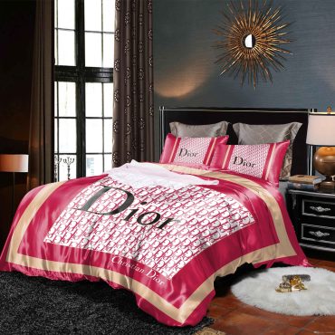 Christian Dior Bedding Set Duvet Cover Comfortable Bedding Set Bedroom Decor Diverse Design and Materials