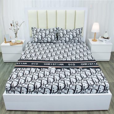Christian Dior Bedding Set Duvet Cover Comfortable Bedding Set Home DecorDiverse Design and Materials