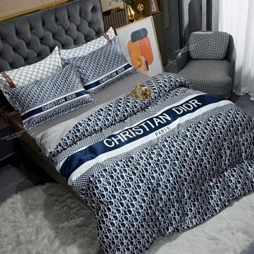 Christian Dior Bedding Set Spread Comforter Duvet Cover Bedding Sets Gift for Adidas Lover Diverse Design and Materials