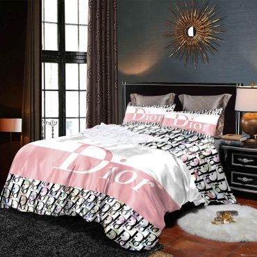 Christian Dior Premium Bedding Set Duvet Cover Bedding Set Comfortable Bedding Set Home Decor Diverse Design and Materials