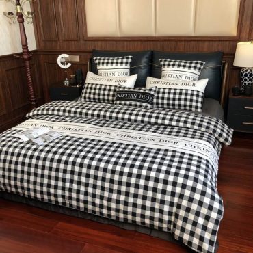 Christian Dior Premium Bedding Set Duvet Cover Luxury Brand Bedding SetsHome DecorDiverse Design and Materials