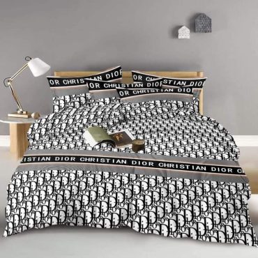 Christian Dior duvet set available to purchase Suitable for King size bed Queen size bed Double bed Diverse Design and Materials