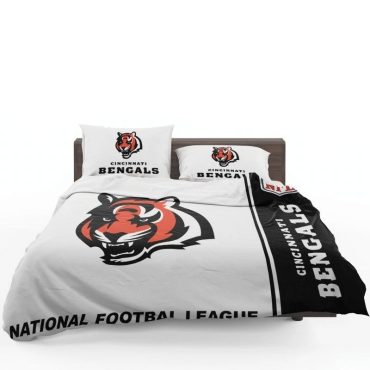 Cincinnati Bengals Custom Spread Comforter Duvet Cover Bedding Sets Diverse Design and Materials