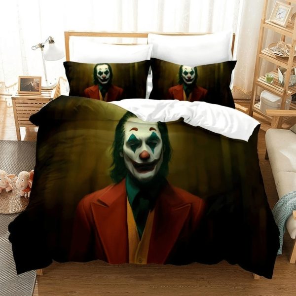 Clown Joker Bedding Luxury Bedding Sets Quilt Sets Duvet Diverse Design and Materials 01