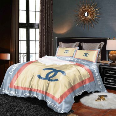 Coco Chanel Originals Bedding Set Bed Sheets Spread Comforter Duvet Cover Bedding Sets Bedroom Decor Diverse Design and Materials