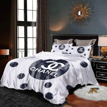 Coco Chanel Originals Bedding Set Duvet Cover Comfortable Bedding Set For Bedroom Diverse Design and Materials