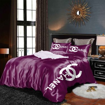 Coco Chanel Premium Bedding Set Duvet Cover Bedding Set Home Decor Diverse Design and Materials