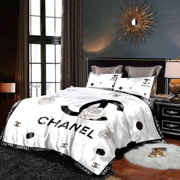 Coco Chanel inspired Bedding Set Duvet Cover Bedding Set Home Decor Diverse Design and Materials