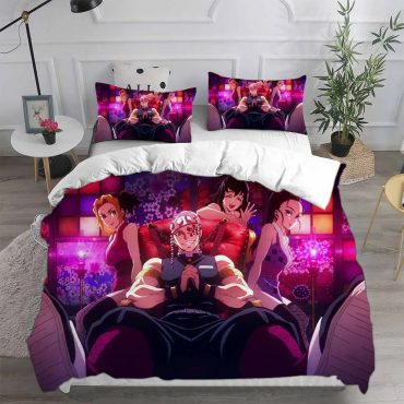 Demon Slayer Kimetsu No Yaiba Bedding Set Duvet Covers Quilt Sets 22 Diverse Design and Materials