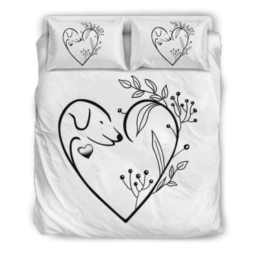 Dog Lovers Bedding Set Diverse Design and Materials