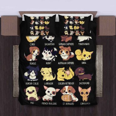 Dogs Bedding Set Diverse Design and Materials