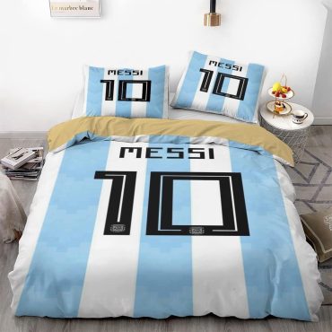 EVRIO Football Anime Piece Bedding Set，Cartoon Theme Duvet Cover, Breathable Microfiber Material and Pillowcases and Style in Your Bedroom