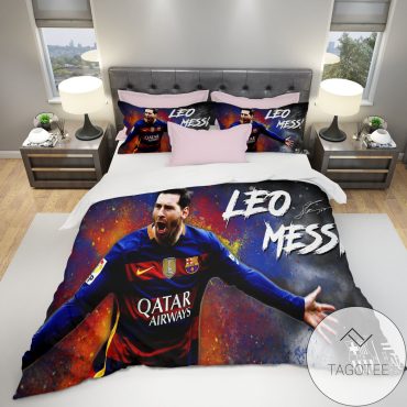FC PSG Lionel Messi Duvet Cover Comfortable Bedding Set Bedroom Decor Diverse Design and Materials 02