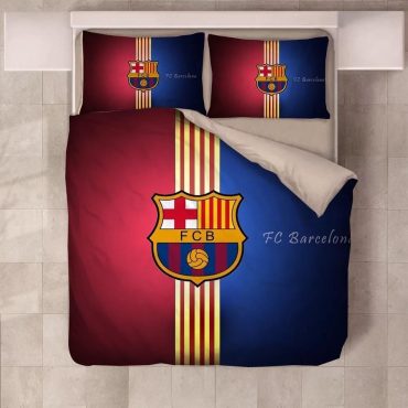 Football Football Club Barcelona FC Duvet Cover Pillowcase Bedding Diverse Design and Materials 02