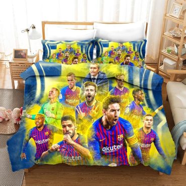 Football UEFA Champions League Duvet Cover Quilt Cover Pillowcase Diverse Design and Materials