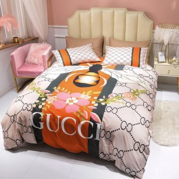 Gc Gucci Luxury Brand Type 02 Bedding Sets Quilt Sets Diverse Design and Materials