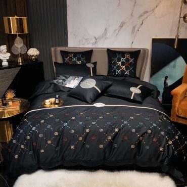 Gc Gucci Luxury Brand Type 104 Bedding Sets Quilt Sets Diverse Design and Materials